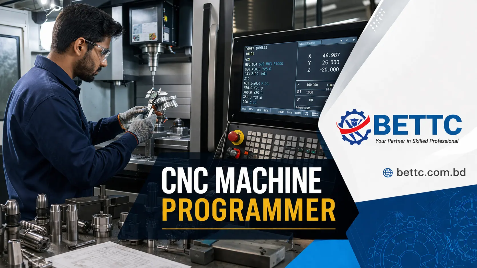 CNC Machine Programmer Image