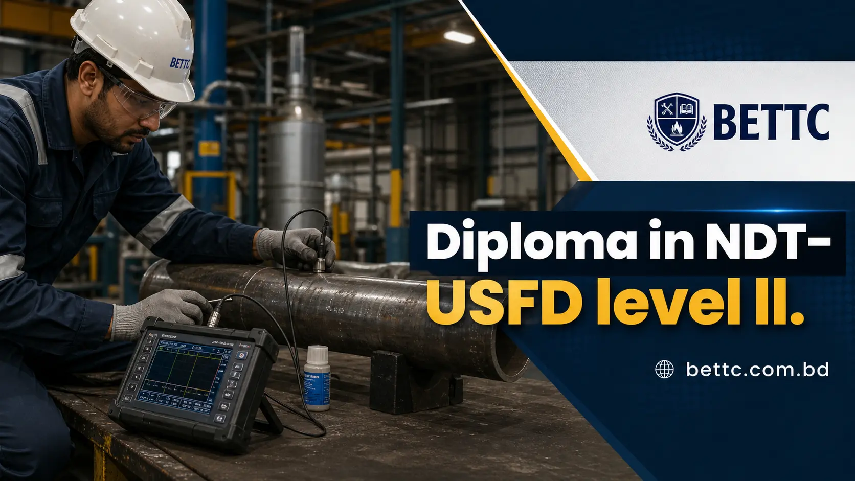 Diploma in NDT- USFD level ll. Image