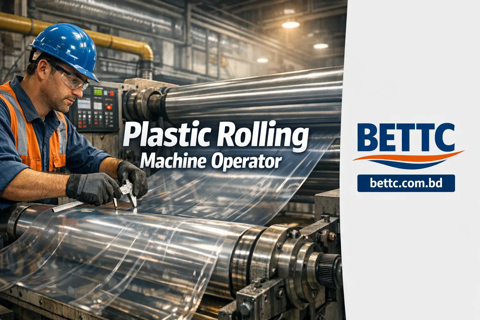 Plastic Rolling Machine Operator Image