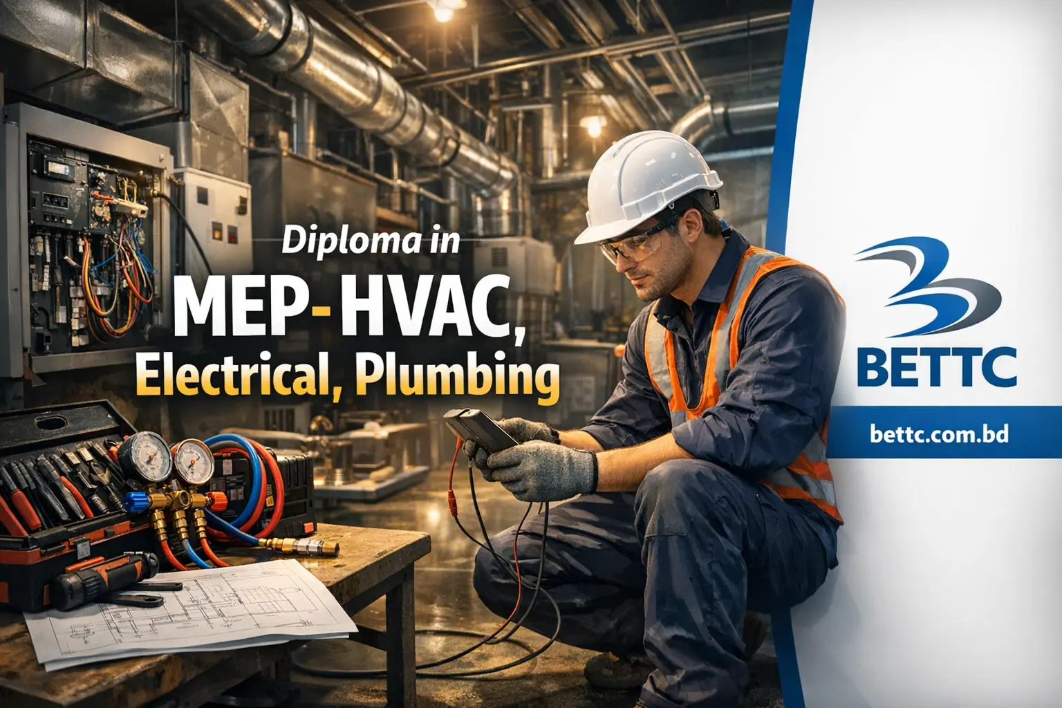 Diploma in MEP- HVAC, Electrical, Plumbing Image