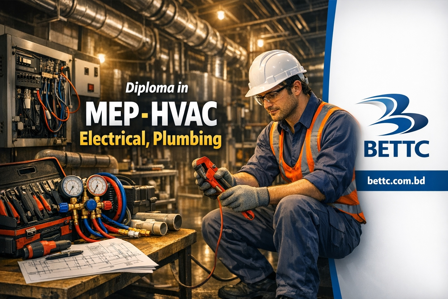 Diploma in MEP- HVAC Electrical Plumbing Image